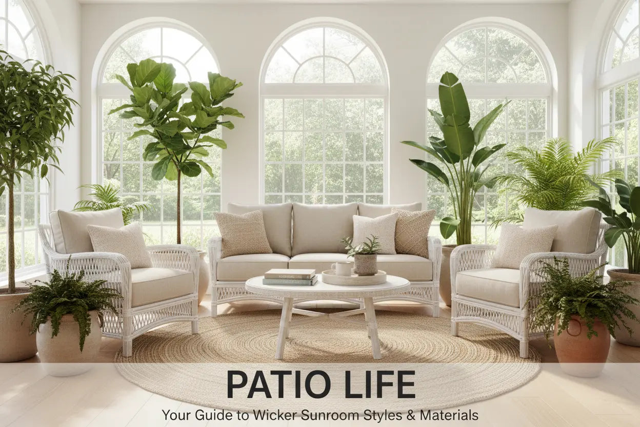 Best Wicker Sunroom Furniture
