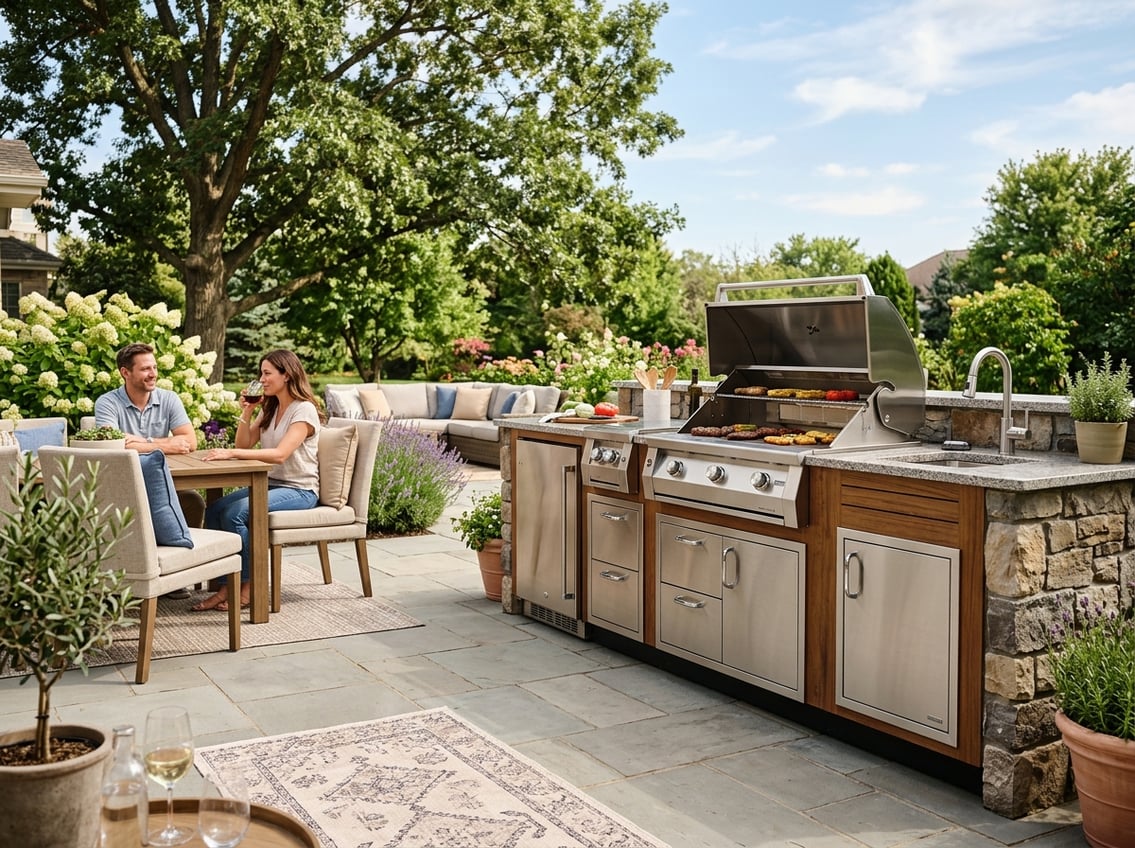 outdoor kitchen insulation