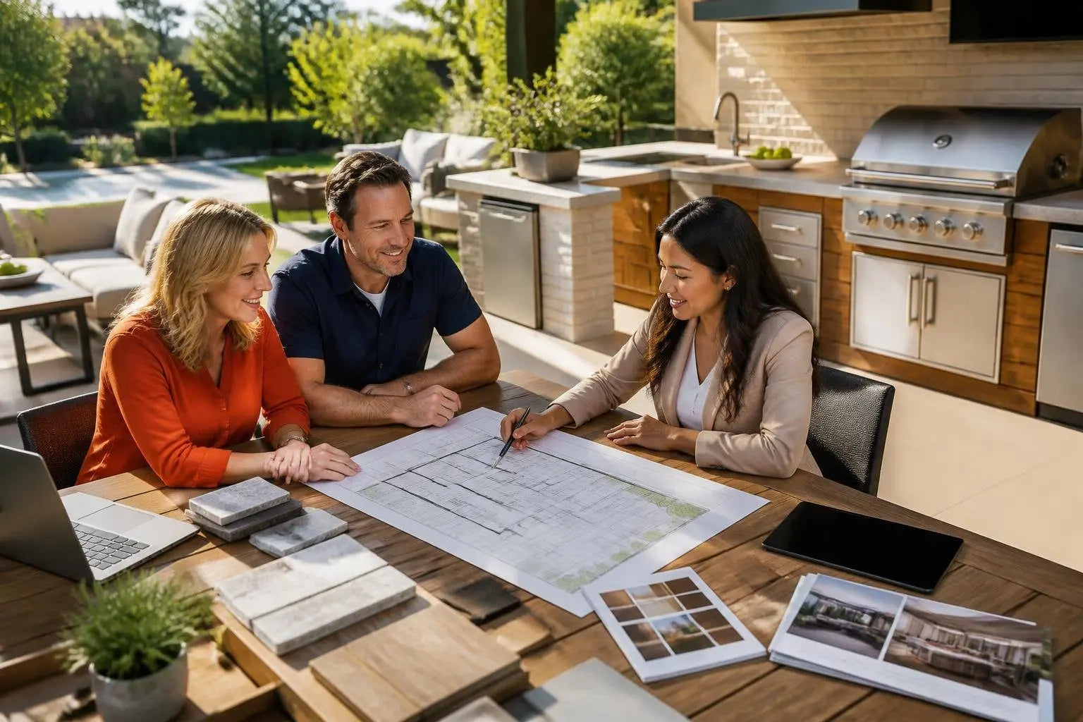 How to Plan a Custom Outdoor Kitchen
