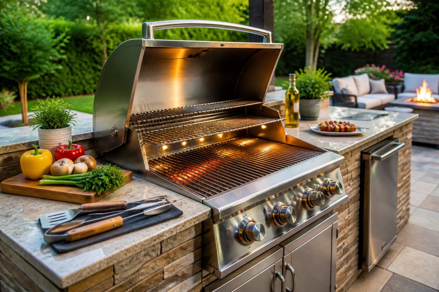 Best Built-In Grills for Outdoor Kitchens