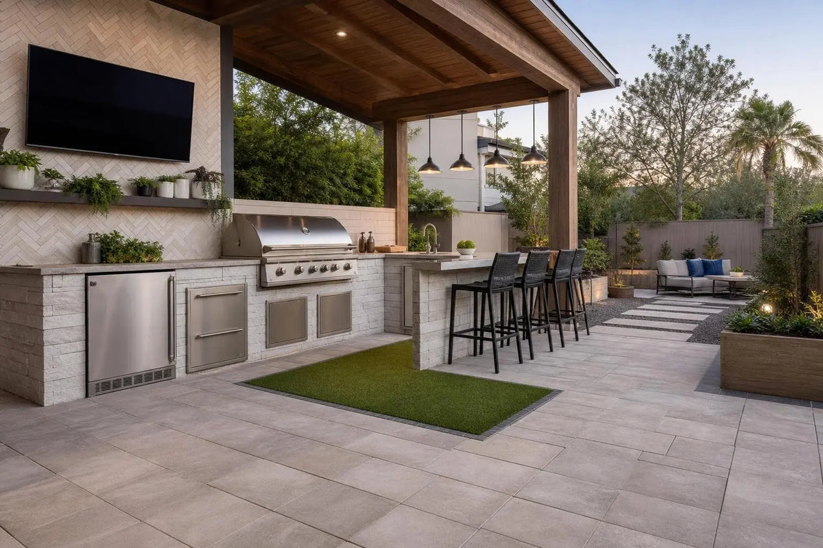 Outdoor Kitchen Flooring Options