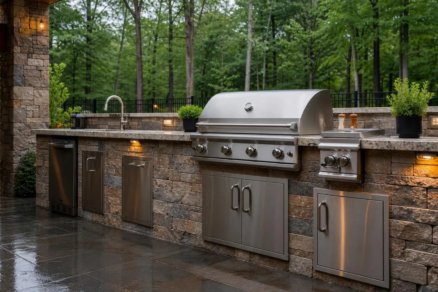Weatherproofing an Outdoor Kitchen