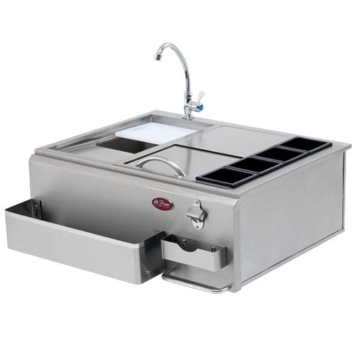 Cal Flame 15 foot Grand Pavilion Customizable BBQ Island GPV3100 //