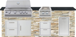10L-4LTE3 96" Blaze Quick Ship Island