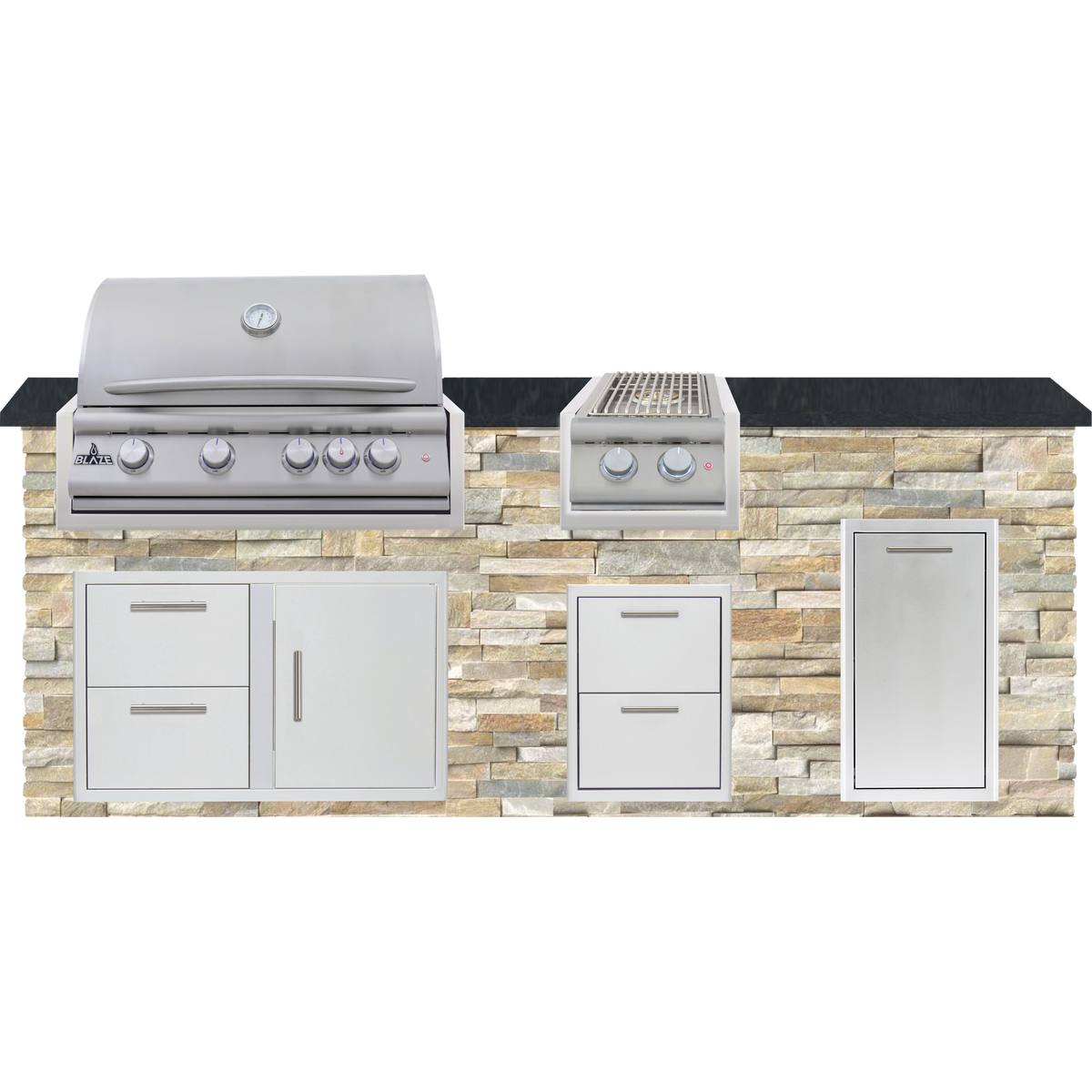 10L-4LTE3 96" Blaze Quick Ship Island