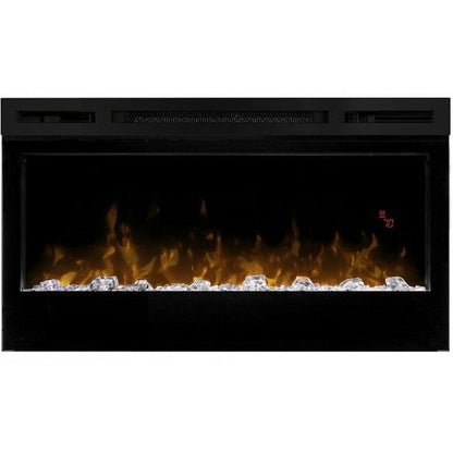 Dimplex BLF3451 Prism 34 inch linear electric fireplace front view