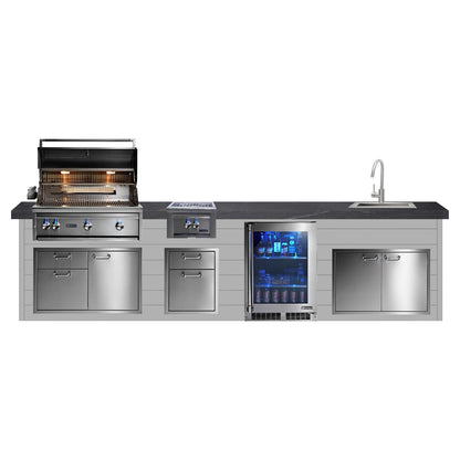 Lynx Professional 8 Foot Luxury Outdoor Grill Island // BetterPatio.com