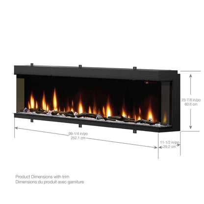 Ignite Bold 100" Linear Electric Fireplace