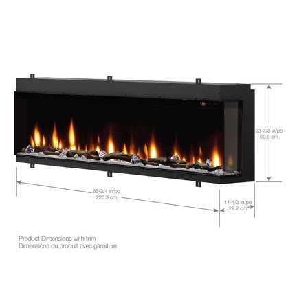 Ignite Bold 88" Linear Electric Fireplace