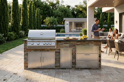 Highland — 96" Outdoor Kitchen Island