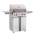 American Outdoor Grill 24" T Series Grill on Cart Natural Gas without Backburner and Sideburner 24NCT-00SP