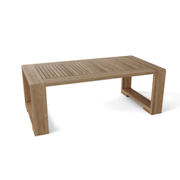Capistrano Rectangular Coffee Table – Teak Outdoor Table