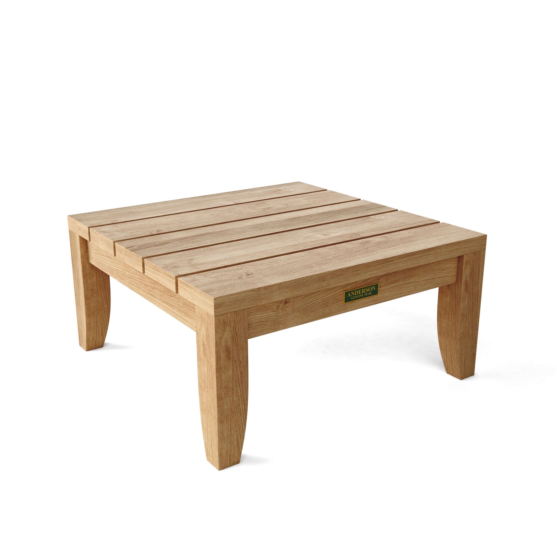 Anderson Teak Coronado Side Table – Teak Outdoor Accent Table - product view