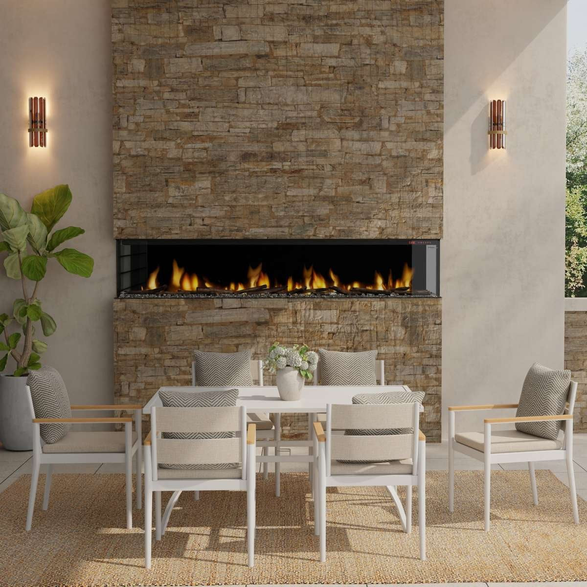 Ignite Bold 100" Linear Electric Fireplace