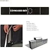 Mont Alpi COVSET805 BBQ island cover set black waterproof fitted on island front view