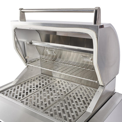 Coyote 28 inch Built In Pellet Grill - BetterPatio.com
