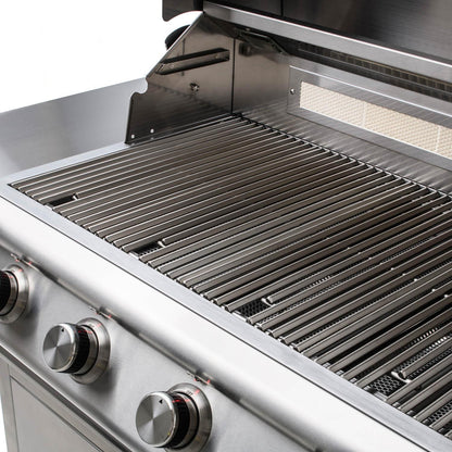 BetterPatio Designer Series 8 Ft Outdoor Kitchen Blaze LTE Grill Fridge - detail view 3