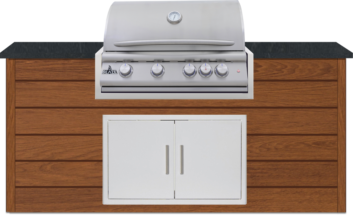 5C-PRO 72" Blaze Quick Ship Island