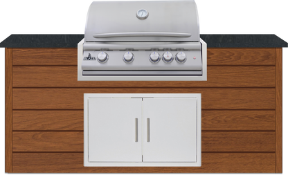 5C-PRO 72" Blaze Quick Ship Island
