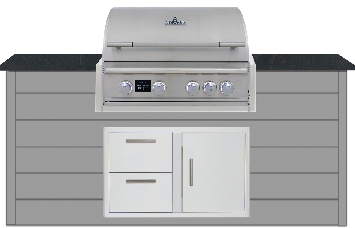 5C-PRO-DDC 72" Blaze Quick Ship Island
