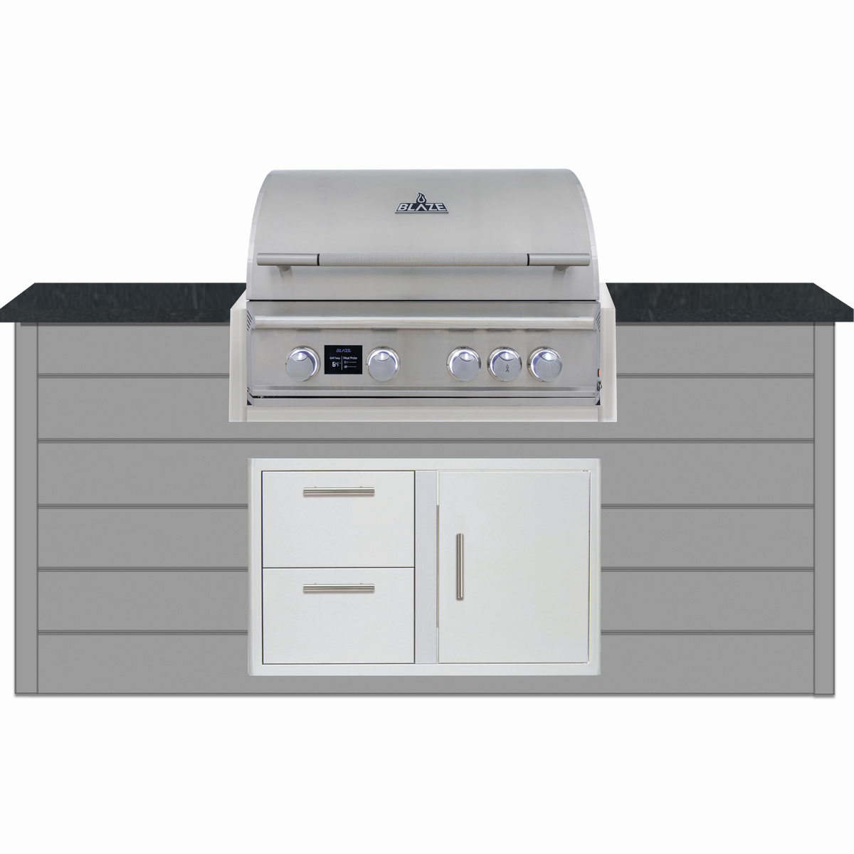 5C-PRO-DDC 72" Blaze Quick Ship Island