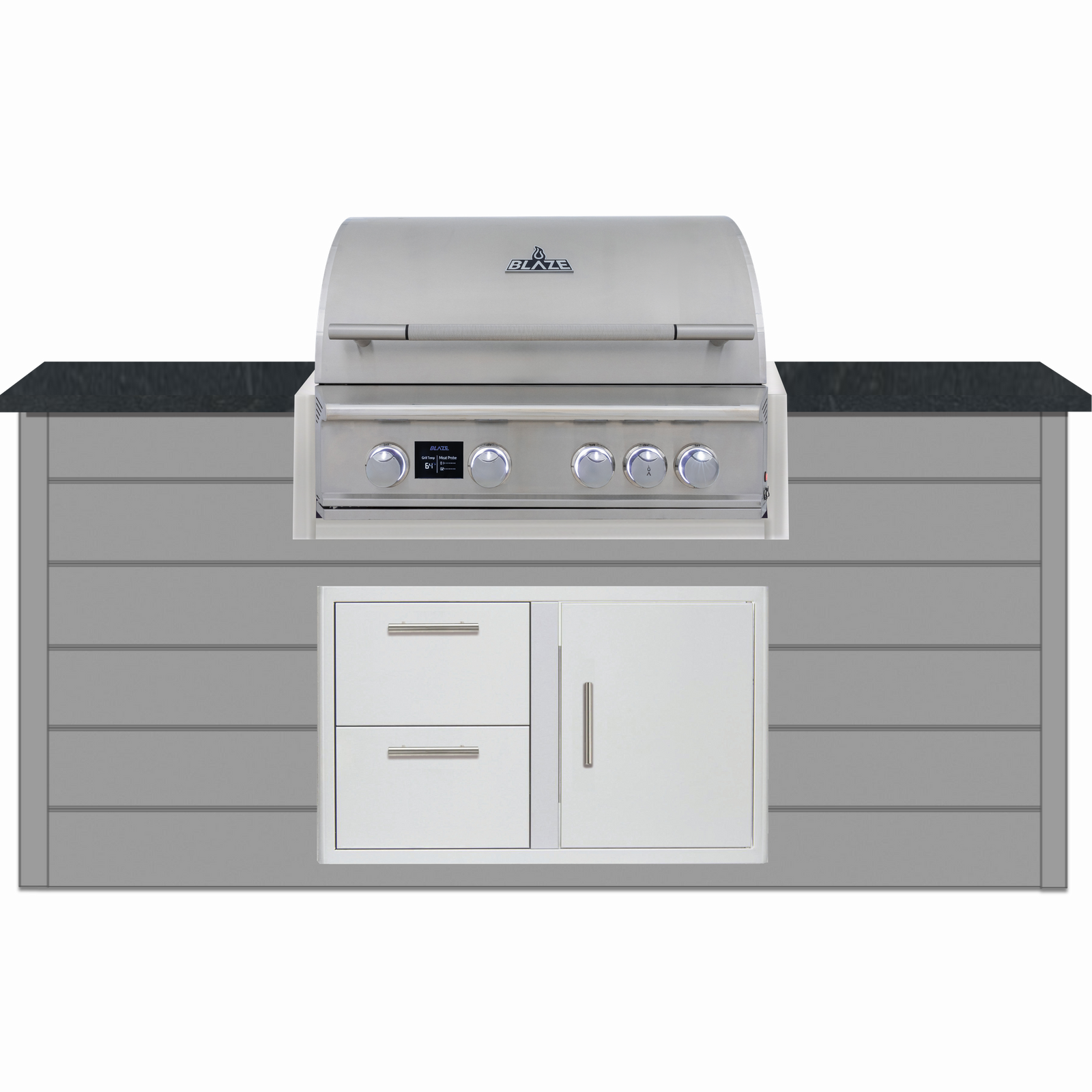 5C-PRO-DDC 72" Blaze Quick Ship Island