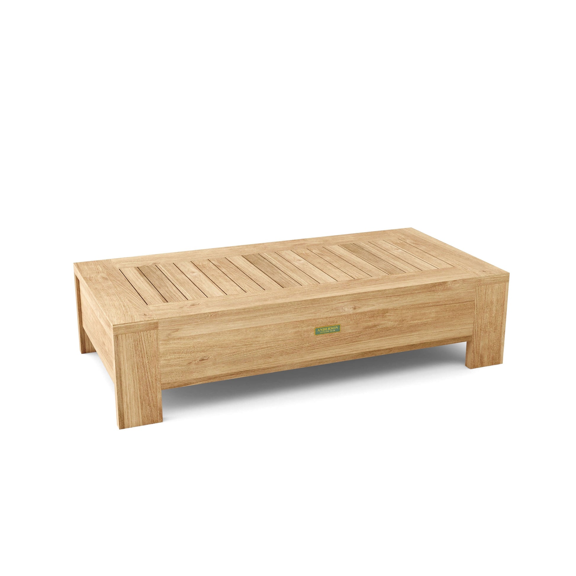 Wooden outdoor bench on a white background