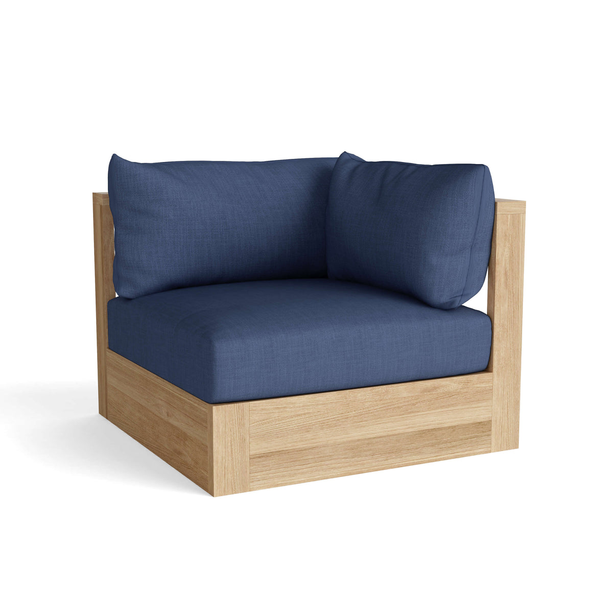 Copacabana Corner Modular – Premium Teak with Sunbrella Cushion | BetterPatio