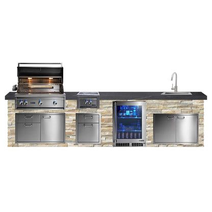Lynx Professional 8 Foot Luxury Outdoor Grill Island // BetterPatio.com