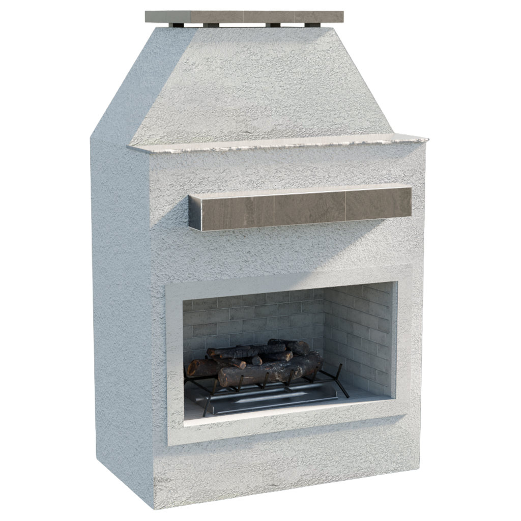 Ladero 905-1 outdoor fireplace - isolated view