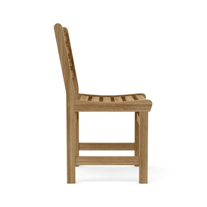 Descanso Windham 5-Piece Teak Outdoor Dining Set | BetterPatio // BetterPatio.com