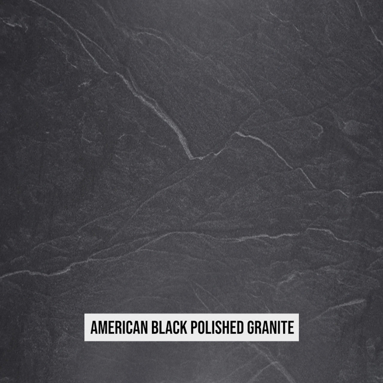 BetterPatio Mountain Series TrueFlame 6 Ft Grill Island - American Black Polished countertop labeled