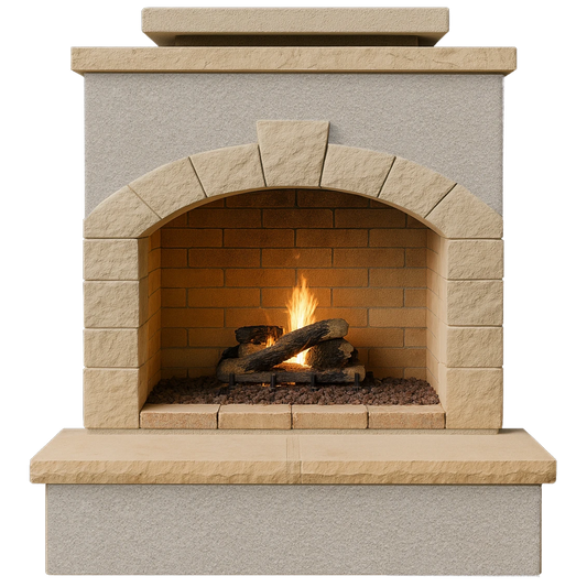 Cal Flame 48 inch Outdoor Fireplace FRP-906-2 Cal Flame