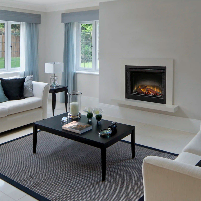 Dimplex BF33DXP installed in mantel