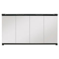 Dimplex 35" Bi-Fold Look Glass Door for BF39DXP/BF39STP Fireboxes (BFDOOR39BLKSM)