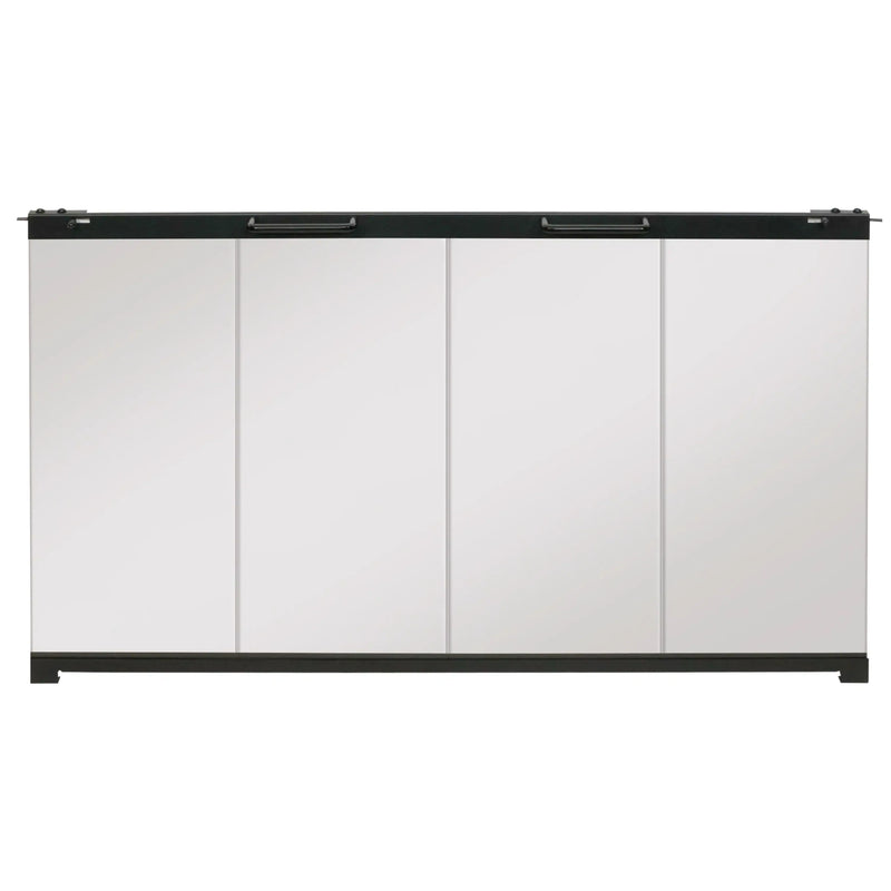 Dimplex BFDOOR39BLKSM bi-fold look glass door for BF39 firebox