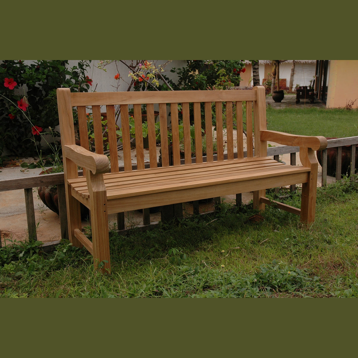 Devonshire Extra Thick Teak Benches – 3 & 4 Seater | BetterPatio // BetterPatio.com