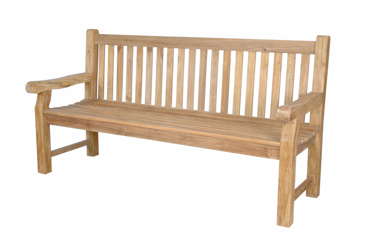 Devonshire Extra Thick Teak Benches – 3 &amp; 4 Seater | BetterPatio // BetterPatio.com