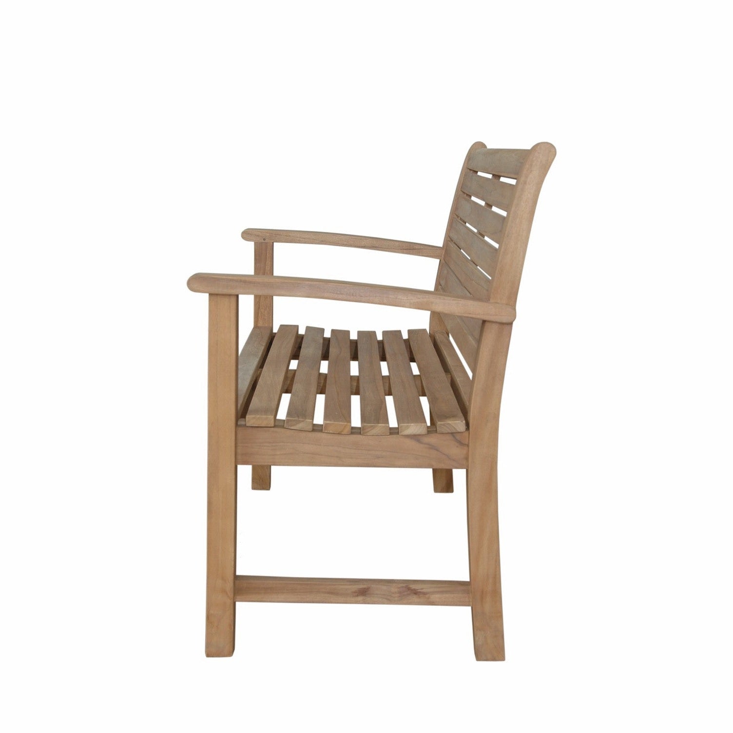 Victoria 48" 2-Seater Teak Bench – Outdoor Patio | BetterPatio // BetterPatio.com