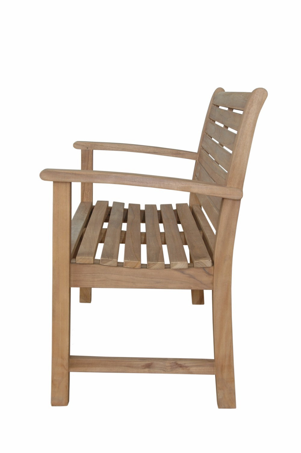 Victoria 48" 2-Seater Teak Bench – Outdoor Patio | BetterPatio // BetterPatio.com