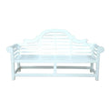 Marlborough 3-Seater Bench - White Mahogany Outdoor Heritage Collection