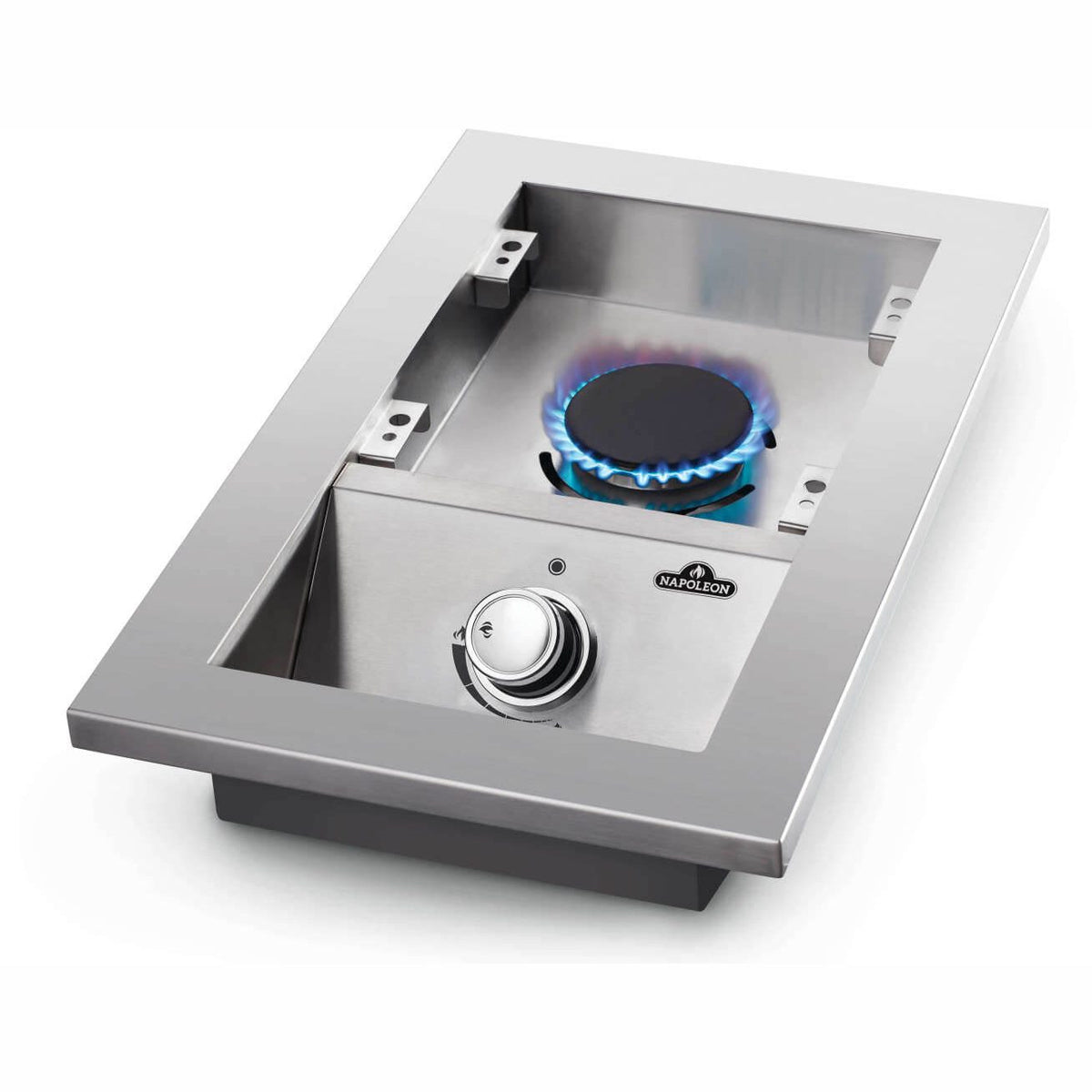 Single Range Top Burner in use