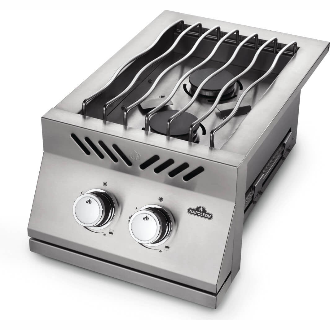 Inline Dual Range Top Burner angle