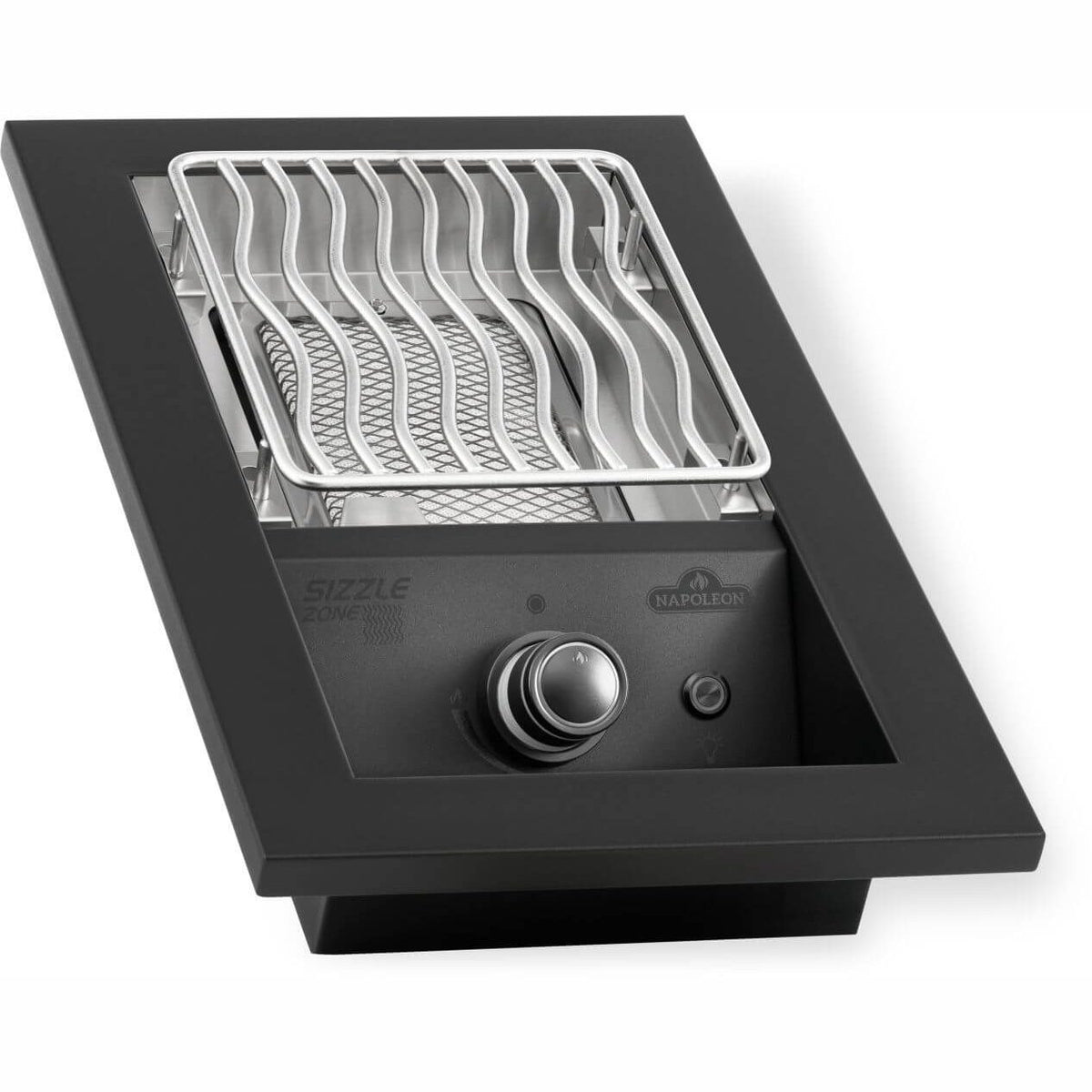 Napoleon BUILT-IN 700 SERIES SINGLE INFRARED BURNER with Matte Black Cover