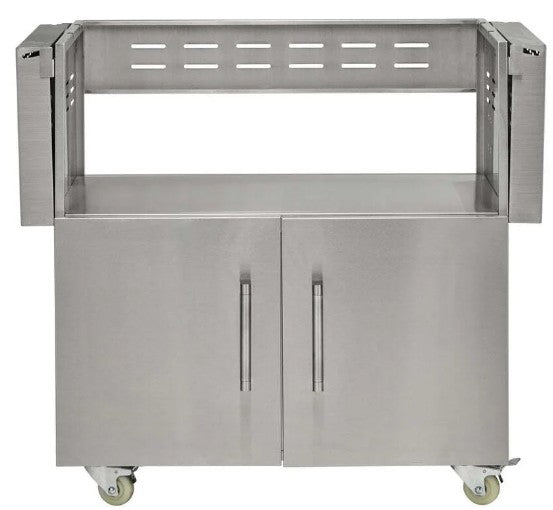 Coyote 36" Stainless Steel Charcoal Grill Cart - C3CH36CT
