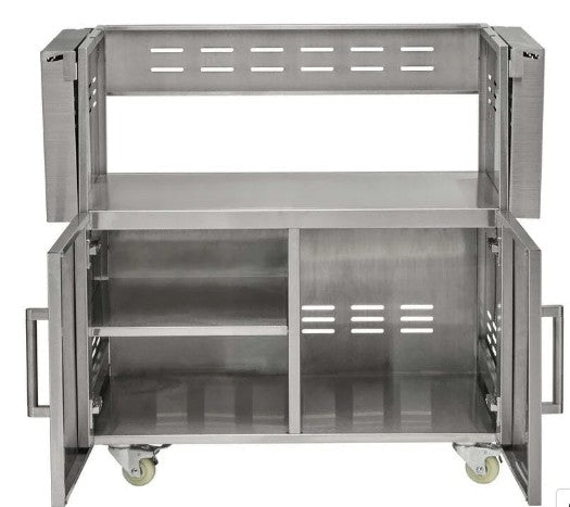 Coyote 36" Stainless Steel Charcoal Grill Cart - C3CH36CT