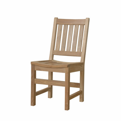 SET-36 Tosca 47″ Round Teak Dining Table Set with Sonoma Chairs | BetterPatio // BetterPatio.com