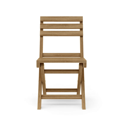 Anderson Teak Alabama Folding Teak Outdoor Chairs - folding teak chairs view 4