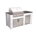 Summerset Peachtree COKI 2.0 6 ft. Outdoor Kitchen Islands COPI6-3 - White (R,L)