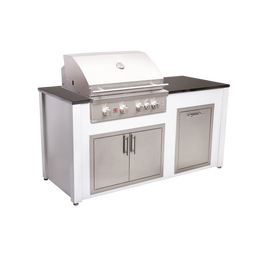 Summerset Peachtree COKI 2.0 6 ft. Outdoor Kitchen Islands COPI6-3 - White (R,L)